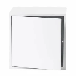 Stacked förvaringssystem med dörr medium White