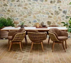 Stay stol swivel Natural (Weave)
