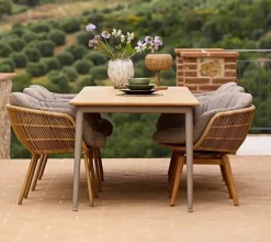 Stay stol swivel Natural (Weave)