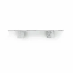 Sten Shelf hylla 80 cm White marble