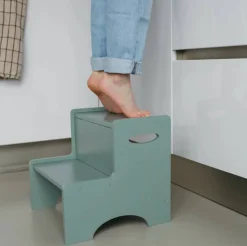 Step Up barnpall Olivgrön