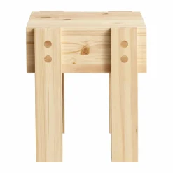 003 Stilts Side Table sidobord Matt oljevaxad furu 40x36x45 cm