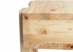 003 Stilts Side Table sidobord Matt oljevaxad furu 40x36x45 cm