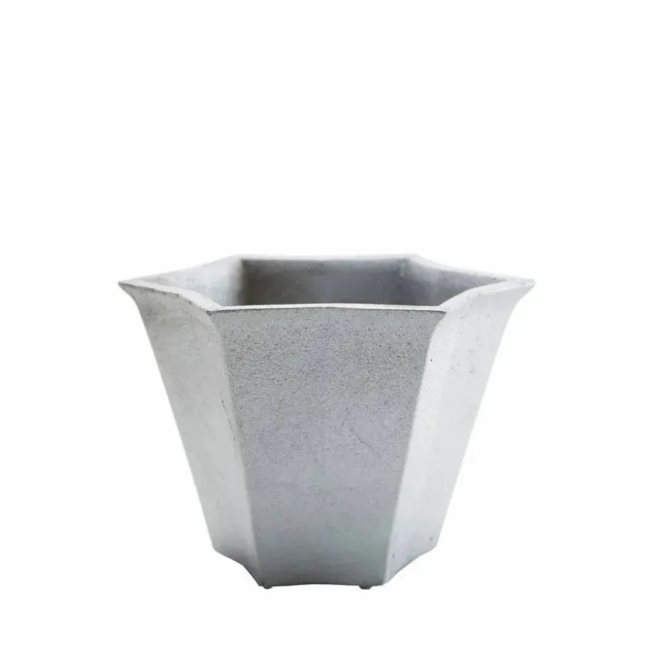 Stjärnkruka kruka Aluminium låg Ø23 cm