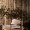 Stockaryd loungefåtölj teak/beige