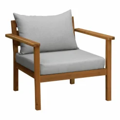 Stockaryd loungefåtölj teak/light grey