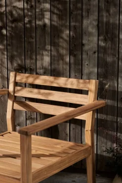Stockaryd loungefåtölj teak/light grey