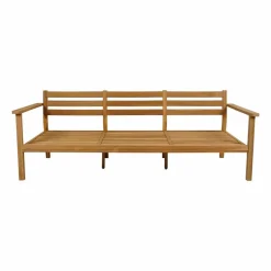 Stockaryd soffa 3-sits teak/light grey