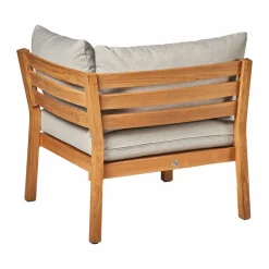 Stockaryd soffmodul hörndel teak/light grey