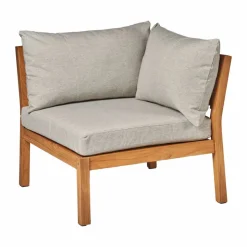 Stockaryd soffmodul hörndel teak/light grey