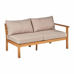 Stockaryd soffmodul 2-sits vänster teak/beige