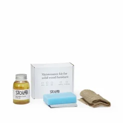 Stolab naturell olja skötselsats 250 ml Transparent olja till ask björk och ek