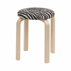 Stool E60 pall 4 st ben Zebra-Björk