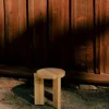 001 Stool pall Matt oljevaxad furu Ø40x44 cm
