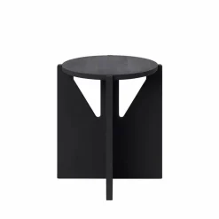 Stool pall Oak black