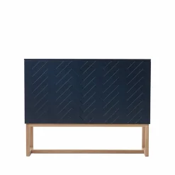 Story sideboard midnattsblå vitoljat ekstativ