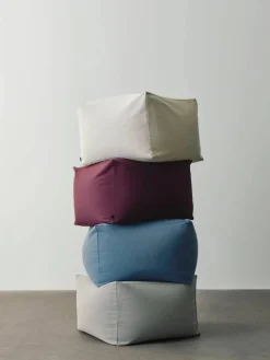 Story puff 40x49x49 cm Burgundy