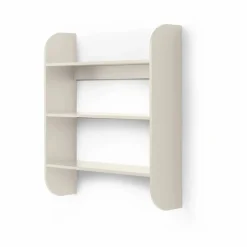 Strapats vägghylla 62x73 6 cm Off-white