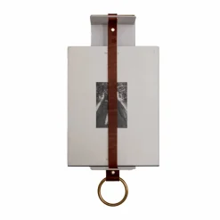 Strapp vägghylla 10x33 cm White