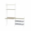 String barnrum ask & vit - Kombination E