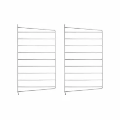 String Outdoor väggavel galvaniserad 50x30 cm 2-pack