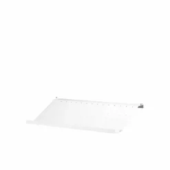 String skohylla metall vit 58x30 cm