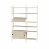 String vardagsrum ask & beige - Kombination H
