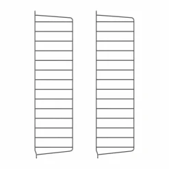 String väggavel Mörkgrå 75x20 cm 2-pack