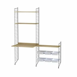 String barnrum ek & svart - Kombination E