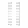 String golvgavel Mörkgrå 200x30 cm 2-pack