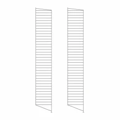 String golvgavel Mörkgrå 200x30 cm 2-pack