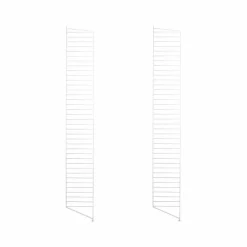 String golvgavel vit 200x30 cm 2-pack