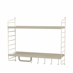 Stringhylla badrum beige - Kombination E