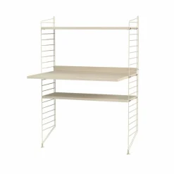 Stringhylla kontor ask & beige - Kombination H