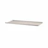 String hyllplan metall beige 78x30 cm låg kant