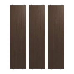 String hyllplan Mörk ek 78x20 cm 3-pack