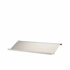 String skohylla metall beige 78x30 cm