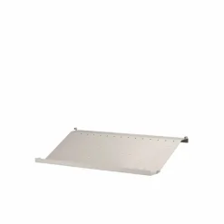 String skohylla metall beige 58x30 cm