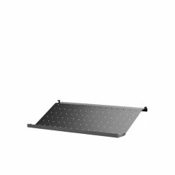 String skohylla metall svart 58x30 cm