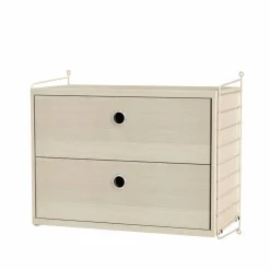 String sovrum ask & beige - Kombination A