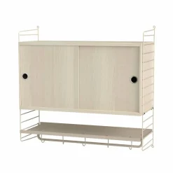 String sovrum ask & beige - Kombination F