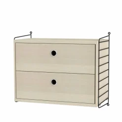 String sovrum ask & svart - Kombination A