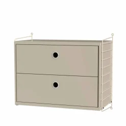 String sovrum beige - Kombination A
