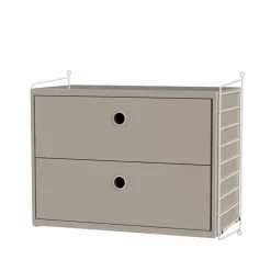 String sovrum beige & vit - Kombination A