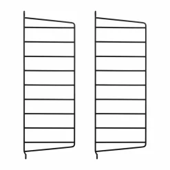 String väggavel Svart 50x20 cm 2-pack
