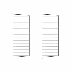 String väggavel Svart 75x30 cm 2-pack