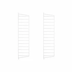 String väggavel Vit 75x20 cm 2-pack