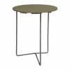 Table 6B bord Ljusgrön ek-varmförzinkat stativ Ø60 cm