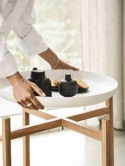 Tablo Table Set sidobord High white