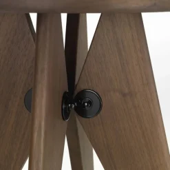Tabouret Bois pall Oljad valnöt